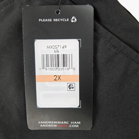 Marc New York Black Commuter High Rise 4 Inch Performance Active Shorts Size 2X - Picture 4 of 10